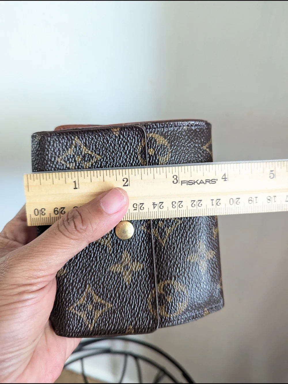 Louis Vuitton Vintage Monogram Compact Trifold Wallet (1995, France)